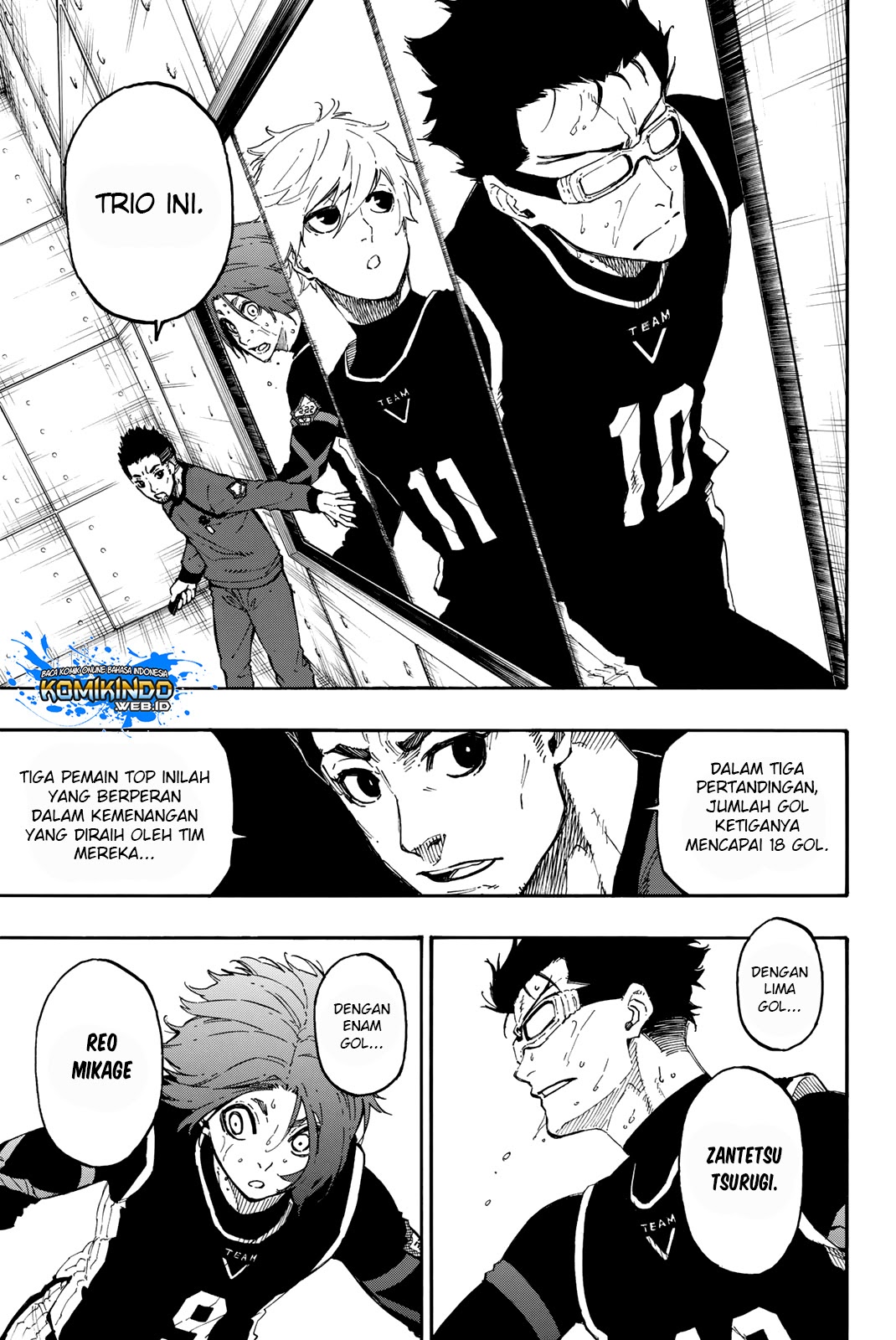 Blue Lock chapter 23, halaman 11